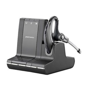 Plantronics Savi W730 Mono Wireless Headset for Pc Mobile Desk Phones - All