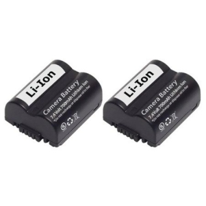 Replacement Panasonic Cgr-s006a/1b Li-ion Camera Battery 700mAh / 7.4v 2 Pack - All