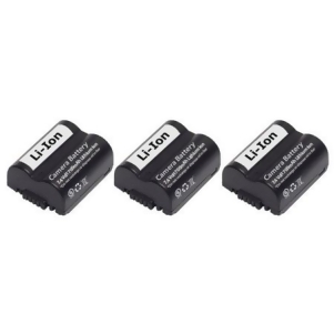 Replacement Panasonic Dmc-fz28k Li-ion Camera Battery 700mAh / 7.4v 3 Pack - All