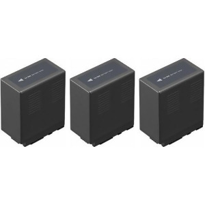 Replacement Panasonic Hdc-sd9 Li-ion Camcorder Battery 5100mAh / 7.2v 3 Pack - All