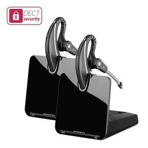 Plantronics Cs530 Mono Wireless Headset w/ Up To 7 Hours Talk Time 2 Pack - All