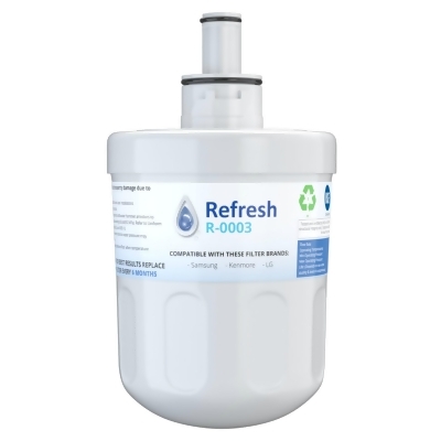 Replacement Water Filter For Samsung RS2533SW Refrigerator Water Filter - by Refresh 
