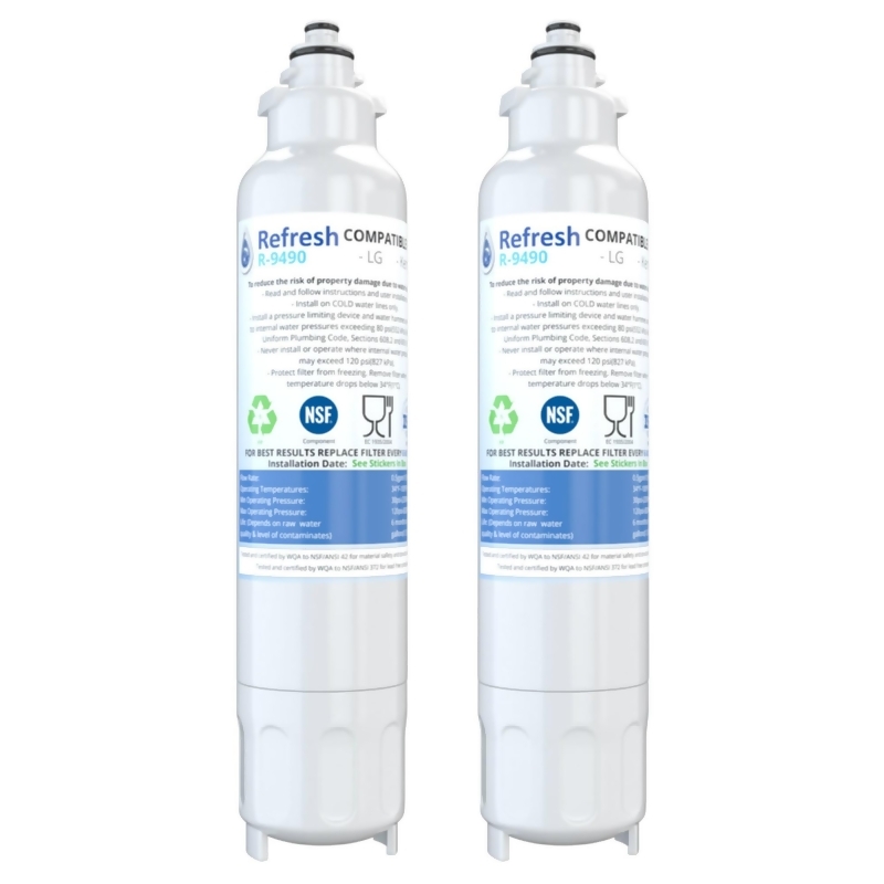 Details about   5 Pack Fit For LG LSXS26366S LG LT800P ADQ73613401 Fridge Water Filter Icepure 