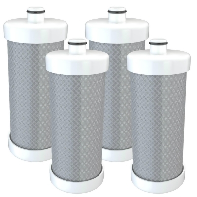 Refresh Replacement for Frigidaire WF1CB PureSource WFCB Kenmore 9910 Refrigerator Water Filter (4 Pack) 