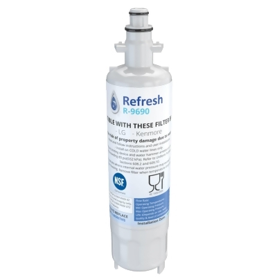 Refresh Replacement for LG LT700P ADQ36006102 Kenmore 46-9690 Refrigerator Water Filter 