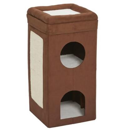 MidWest Curious Condo Curious Cat Cube Condo Brown 