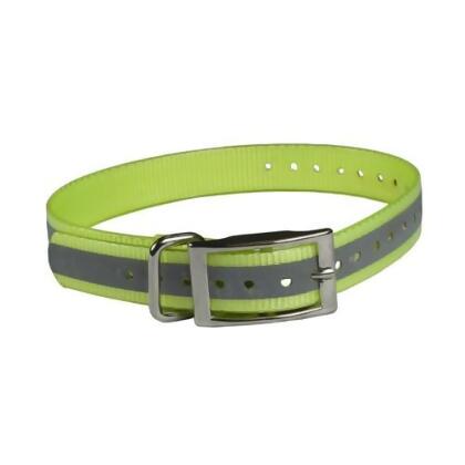 Garmin Replacement Collar Strap - Yellow Reflective Collar Strap 1in 