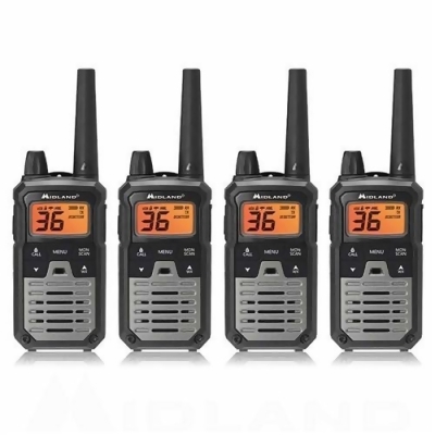 Midland X-Talker T290VP4 - Black (4 Radios) T290VP4 X-Talker Radio-Black 