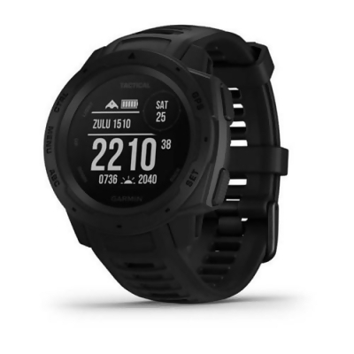 Garmin Instinct Tactical Rugged Outdoor GPS Watch - Black 
