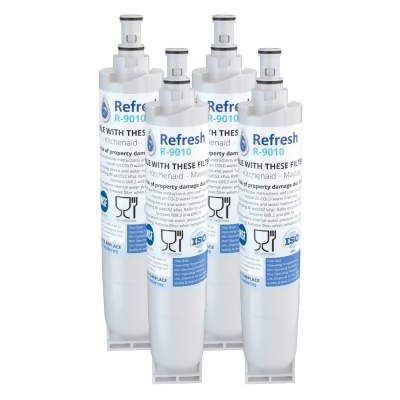 Replacement For Whirlpool WFNLC250 Refrigerator Water Filter - by Refresh (4 Pack) 