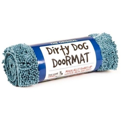 Dog Gone Smart Dirty Dog Door Mat - Pacific Blue Dirty Dog Door Mat 