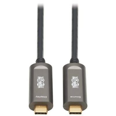 Tripp Lite Usb C Fiber Active Optical Cable 4k60hz Hdr 4:4:4 M/m Black 30m 30M USB-C to USB-C Fiber Optical Cable 