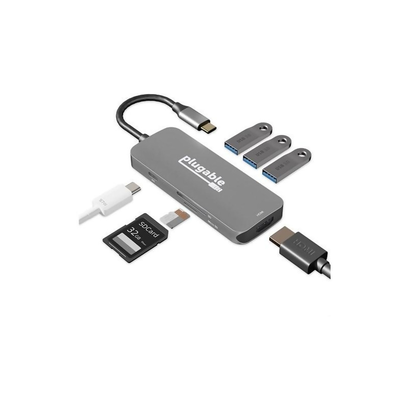 Plugable USB-C 7-in-1 Hub