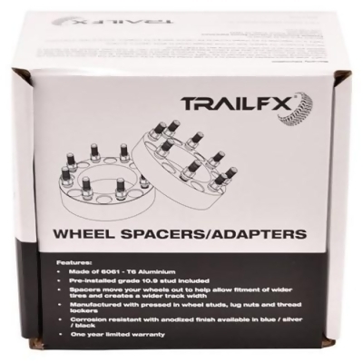TrailFX 5X114 5X114 Wheel Adapter Blue W545001PB 5X114 5X114 Wheel Adapter 