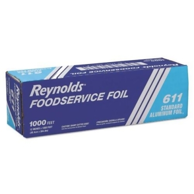 Reynolds Wrap 000000000000000611 Standard Aluminum Foil Roll 12 x 1000 ft Silver 