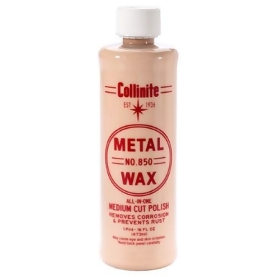 Collinite 850 Metal Wax - Medium Cut Polish - 16oz 850 Metal Wax - Medium Cut Polish - 16oz 