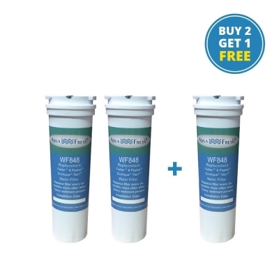Aqua Fresh Replacement Water Filter for Fisher & Paykel 836848 -Buy 2 Get 1 Free 