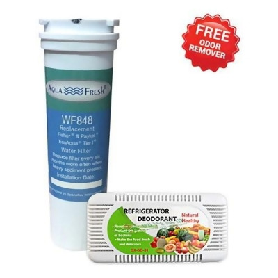 Aqua Fresh Replacement Water Filter for 836848 with Free Odor Remover 