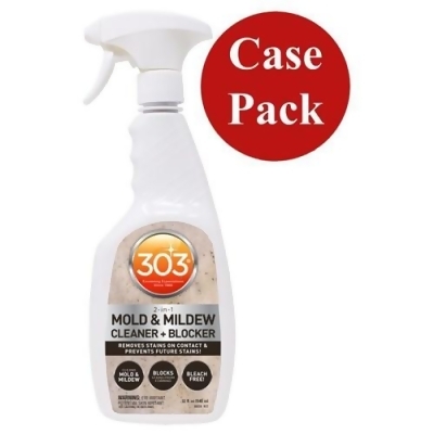 303 Mold and Mildew Cleaner and Blocker - 32oz Case of 6 Mold and Mildew Cleaner 