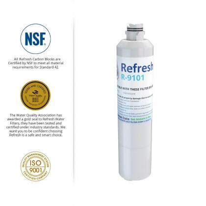 Fits Samsung RF25HMEDBSR/AA Refrigerators Refresh Water Filter 6 Pack 