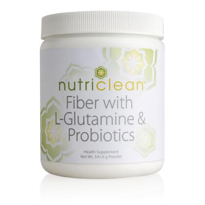 NutriClean Fiber with L-Glutamine & Probiotics