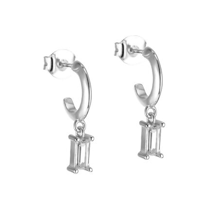 INA - Baguette Hoop Earrings (特惠)