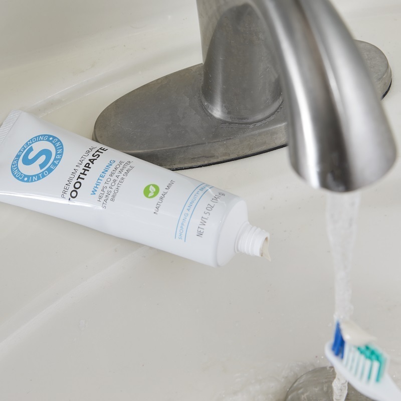 Shopping Annuity&trade; Brand Premium Natural Toothpaste