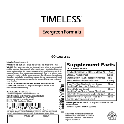 Timeless&trade; Evergreen Formula