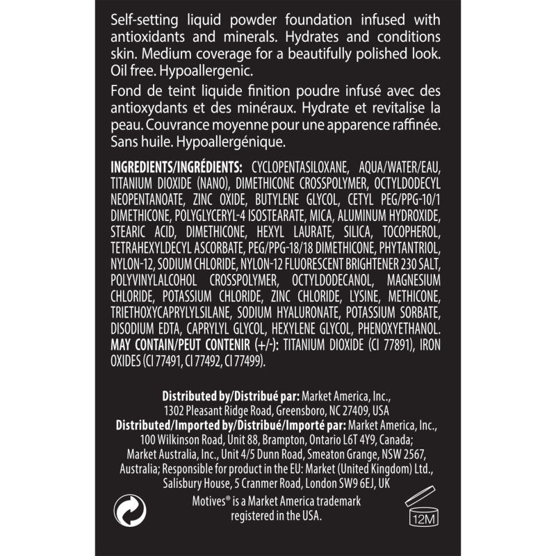Motives&reg; Liquid Powder Mineral Foundation