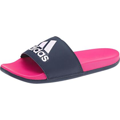 adilette cloudfoam plus logo slides womens