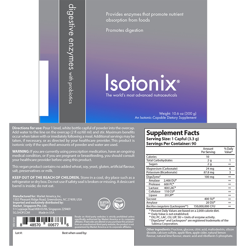Isotonix&#174;益生菌消化酵素 alternate image