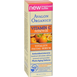 Avalon Organics Vitality Facial Serum Vitamin C 1 fl oz - All