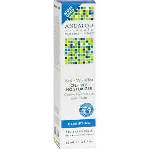 Andalou Naturals Tea Oil-Free Moisturizer Acai plus White 2.1 fl oz - All