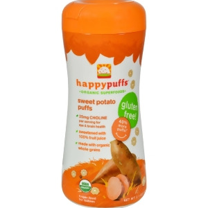 Happy Baby Happy Puffs Sweet Potato 2.1 oz Pack of 6 - All