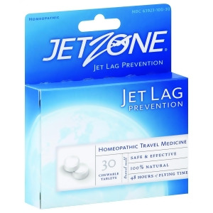 Jet Zone Jet Lag Prevention Homeopathic Travel Medicine 30 Tablets Pack of 6 - All