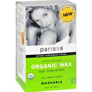 Parissa Hair Removal Wax Organic Cane Sugar 8 oz - All
