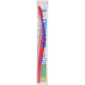 Preserve Toothbrush is a Travel Pack Ultra Soft 6 Pack Assorted Colors - All
