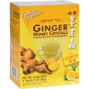 Prince of Peace Tea - Instant - Ginger Honey Crystals - with Lemon - 10 Sachets Prince of Peace Tea - Instant - Ginger Honey Crystals - with Lemon - 10 Sachets