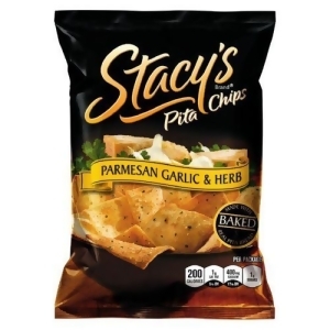 Stacey's Pita Chips Parmesan Garlic Herb 1.5 oz Pack of 24 - All