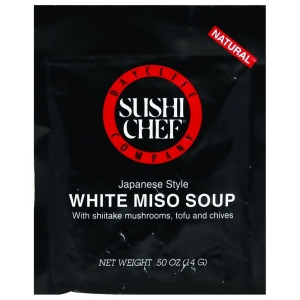 Sushi Chef Soup Mix Miso White .5 oz Pack of 12 - All