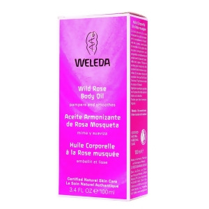 Weleda Body Oil Wild Rose 3.4 oz - All