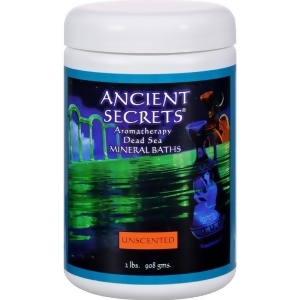 Ancient Secrets Unscented Dead Sea Mineral Bath 2 Lb Pack of 2 - All