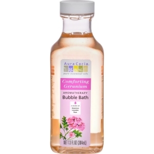 Aura Cacia Comforting Geranium Bubble Bath 13 Fz Pack of 2 - All