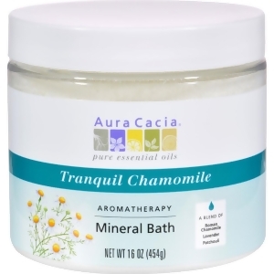 Aura Cacia Tranquility Chamomile Mineral Bath 16 Oz Pack of 2 - All