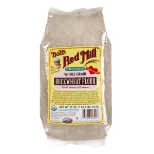 Bob's Red Mill Organic Buckwheat Flour 22 Oz Pack of 4 - All