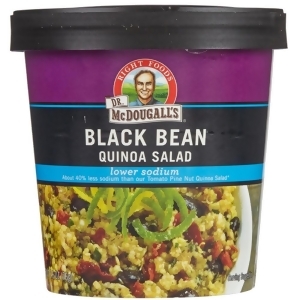 Dr. McDougall's Black Bean Quinoa Salad 2.6 Oz Boxes Pack of 6 - All