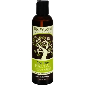 Dr. Woods Tea Tree Facial Cleanser 8 Fz Pack of 3 - All