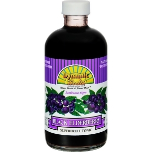 Dynamic Health Black Elderberry Liquid Concentrate 8 Fz Pack of 2 - All