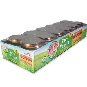 Earth's Best Organic Very Veggie Variety Pack 4 Oz Pack of 12 - All