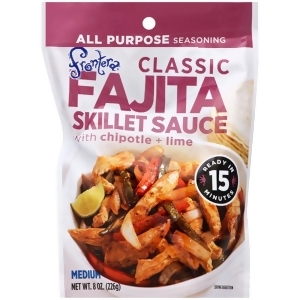 Frontera Foods Classic Fajita Skillet Sauce 8 Oz Bags Pack of 6 - All